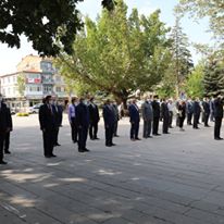 Çubuk’ta 19 Eylül Gaziler Günü nedeniyle tören düzenlendi