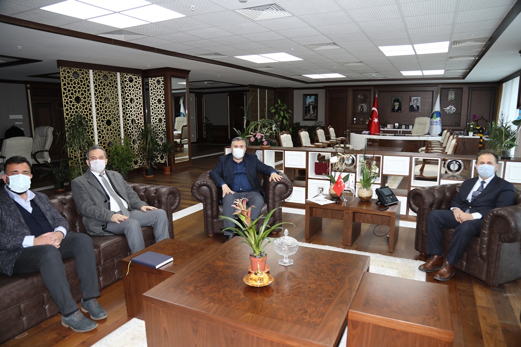 AYBÜ Meslek Yüksekokulu Müdürü Yiğit’ten Çubuk Belediye Başkanı Demirbaş’a Ziyaret