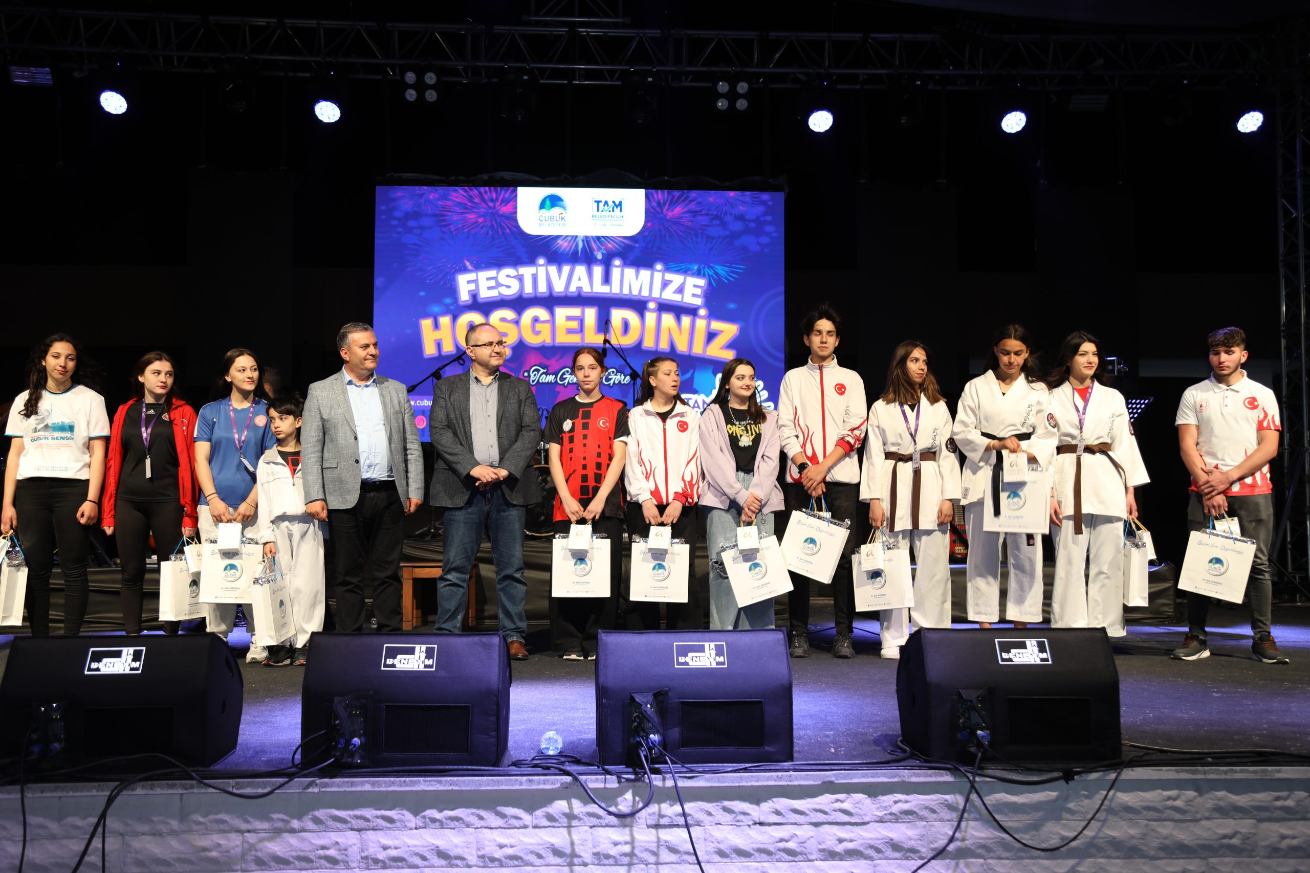 Çubuk ‘Tam Gençlik Tam Festival’ sona erdi