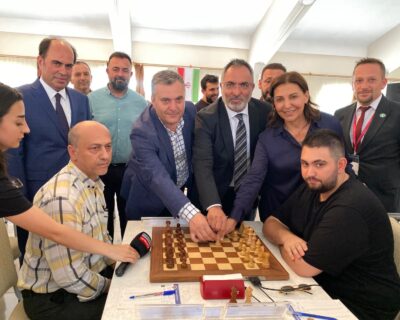 Çubuk Belediyesi Uluslararası Satranç Turnuvası Başladı