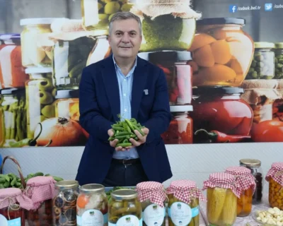 Türkiye’nin “Yeşil Altını” Çubuk Turşusu Dünya Sofralarında