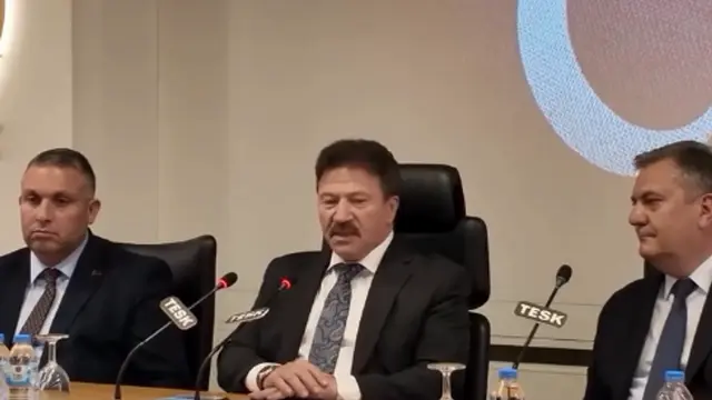 BELEDİYE BAŞKANIMIZ BAKİ DEMİRBAŞ’TAN TESK GENEL BAŞKANI MEHMET YİĞİNER’E ZİYARET